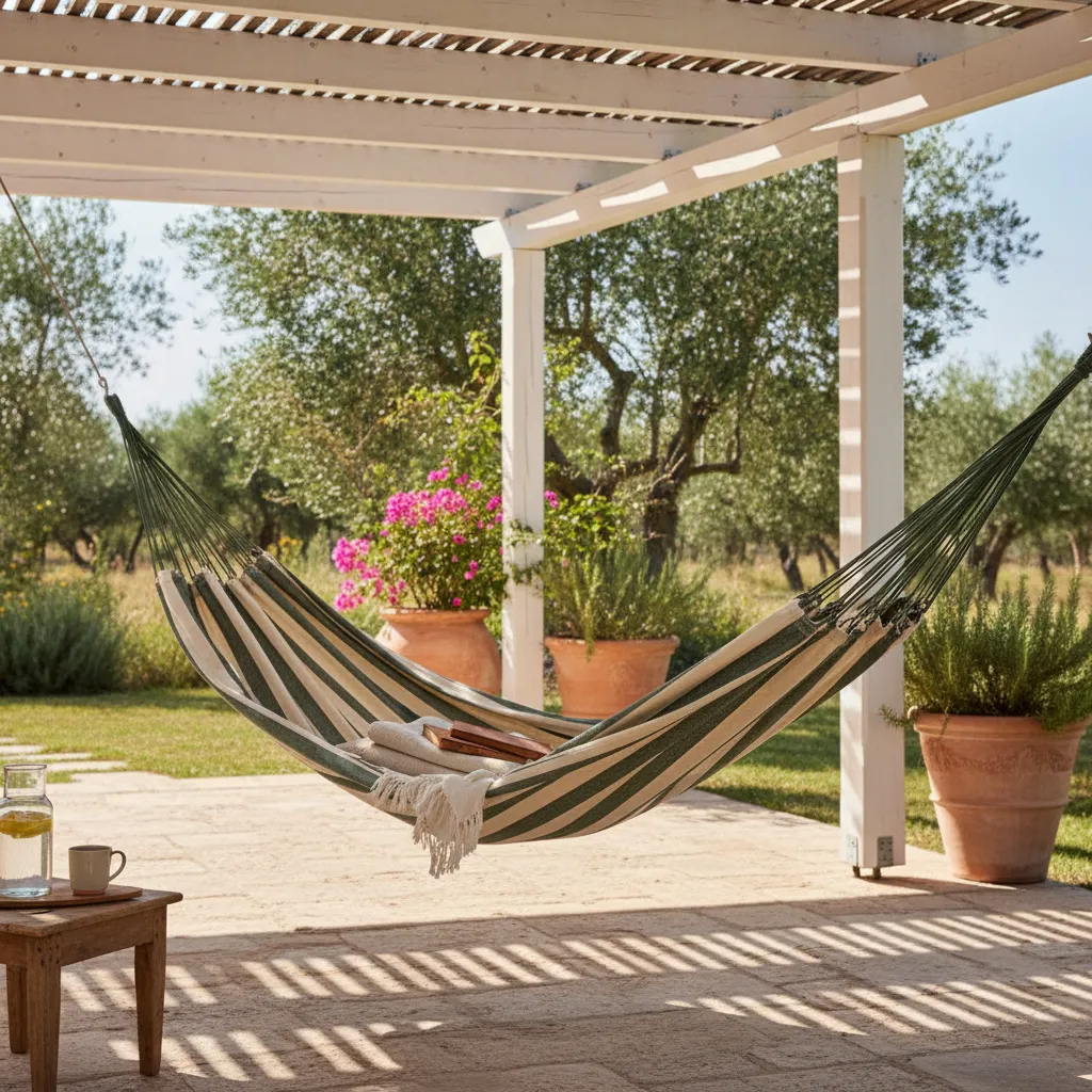 Rede de Descanso Casal Listrada Gigante Modelo Terra e Sol 3,90 x 1,50m em Oferta na Shopee