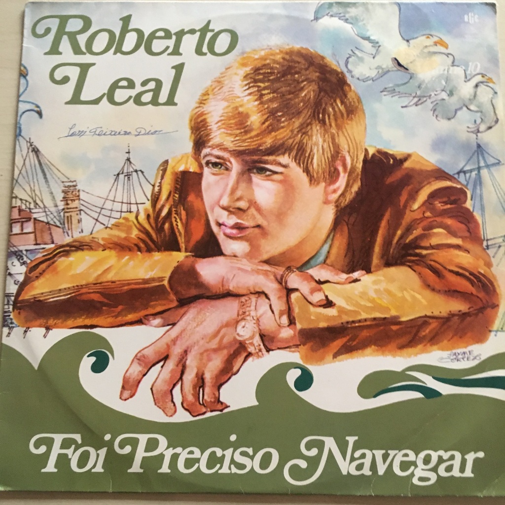 DISCO VINIL USADO ROBERTO LEAL. FOI PRECISO NAVEGAR.