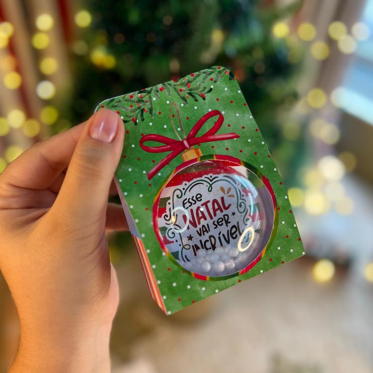 Bolas de Natal Personalizadas/lembrancinhas/natal 2025/esferas/natal/decoração de natal/enfeites de natal
