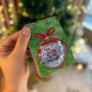 Bolas de Natal Personalizadas/lembrancinhas/natal 2025/esferas/natal/decoração de natal/enfeites de natal