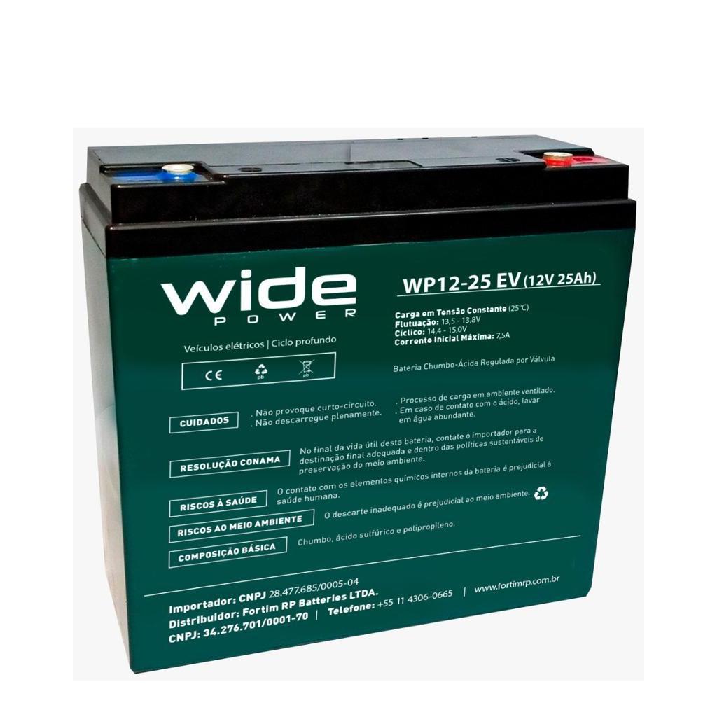 KIT 4 BATERIAS CICLO PROFUNDO 12V 20AH - 6DZM20 - 6DZM25 PARA BIKE , SCOOTER ELETRICA, CADEIRA DE RODAS. em Oferta na Shopee