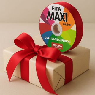 Fita Maxi Para Laços Decoração de Presentes Albano 32mmx X 150m Varias Cores em Oferta na Shopee