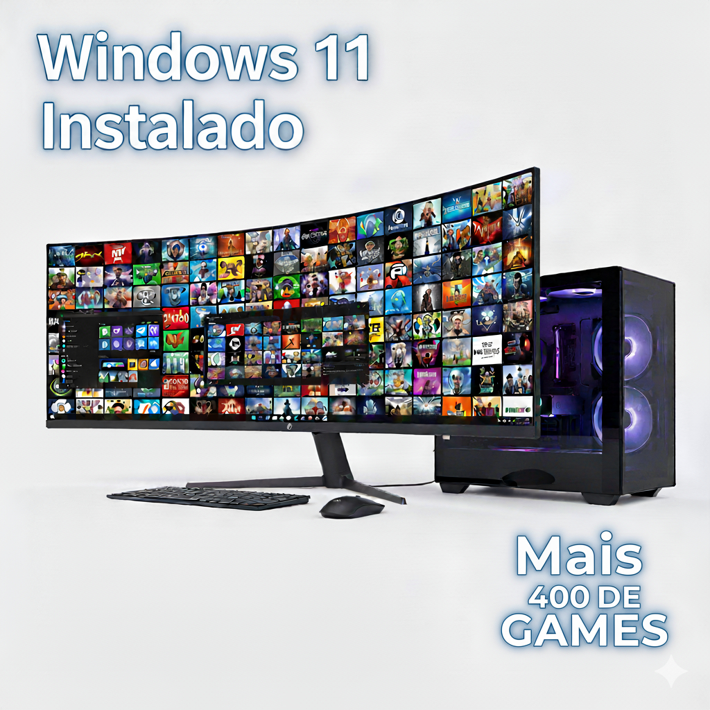 COMPUTADOR COMPLETO COM JOGOS DUAL 2DUO I3 I5 I7 PARA ESTUDO CASA TRABALHO ESCOLHA NAS VARIAÇOES