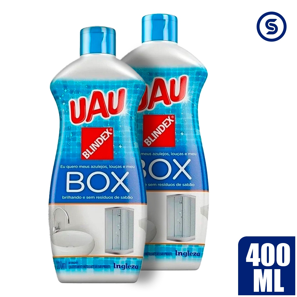 Limpa Box UAU Blindex 200ml em Oferta na Shopee