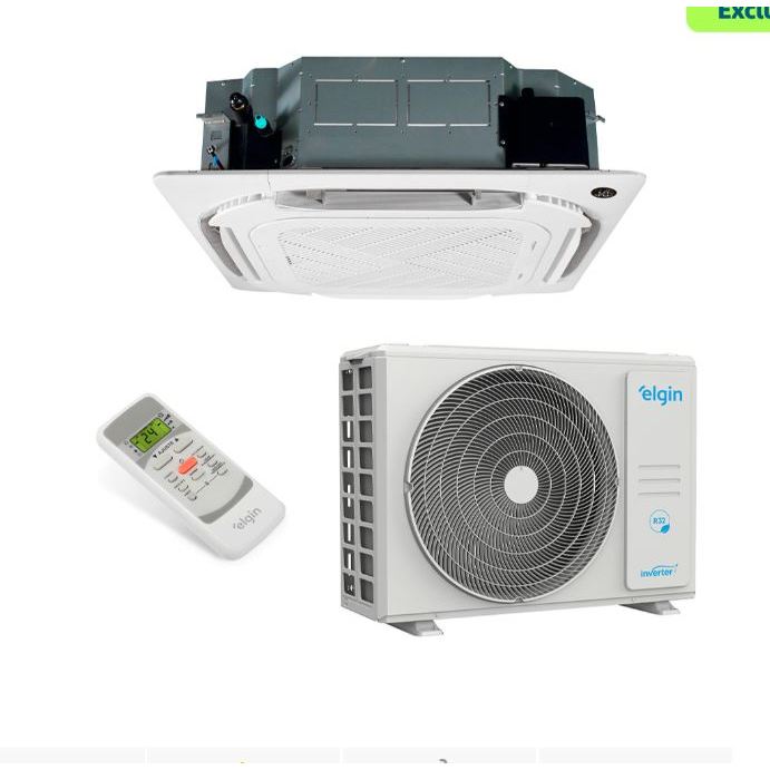 Capa de Proteção Condensadora Split Cassete 4 vias Elgin 24000 btus