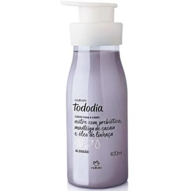 creme hidratante corporal natura - algodão - natura todo dia em Oferta na Shopee