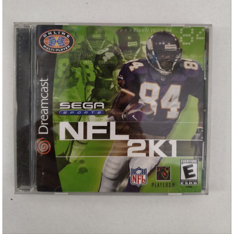 Jogo NFL 2K1 original Sega Dreamcast