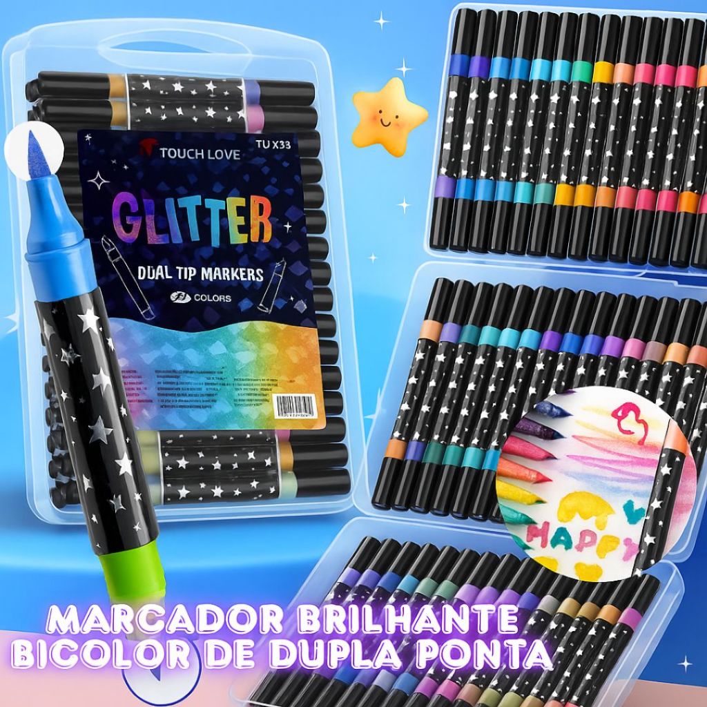 Marker Dual Color: Onde Comprar | BuscaProdutos