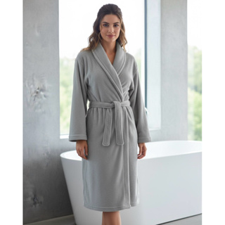 Roupão Microfibra robe Adulto unissex Várias Cores Promoção em Oferta na Shopee