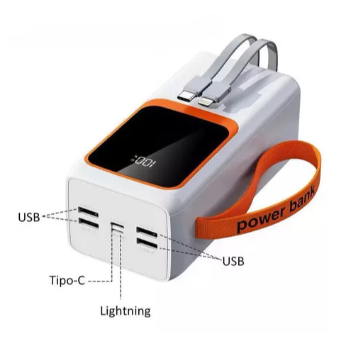 Carregador Portátil Power Bank Grande 20000mah Turbo 22.5W PD Rápido em Oferta na Shopee