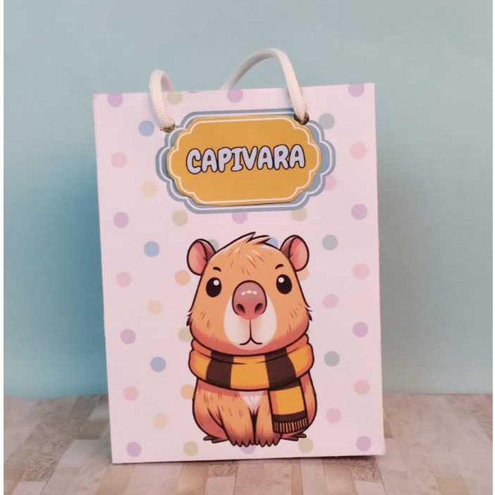 Sacolinhas Surpresa Personalizadas &  Lembrancinhas e Mimos ( CAPIVARA ) - PEGUE & MONTE.