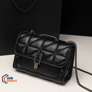 Bolsa Feminina Transversal Ombro Crossbody Passeio Alça Corrente Y