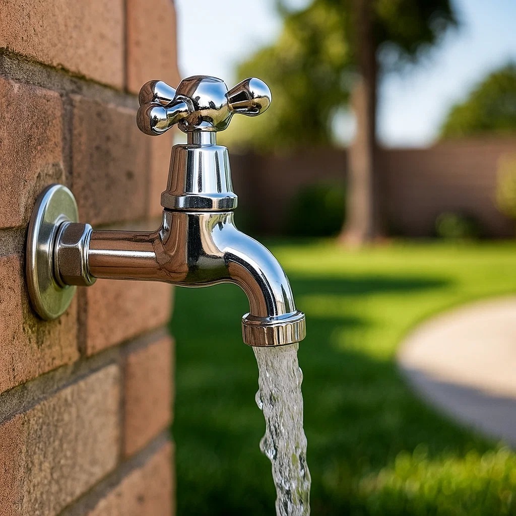Torneira Cromada Tanque Cozinha Banheiro Durável Resistent Instalação Fácil Água Fria Parede em Oferta na Shopee