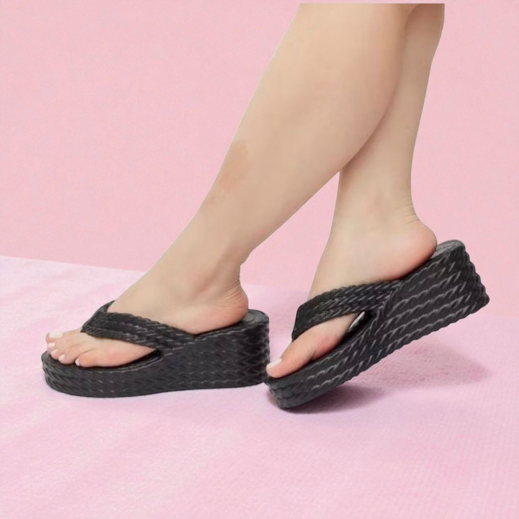 Salto feminino Marrocos Moda Verão Feminino Plataforma Alta | Antiderrapante E Confortável OFFCH