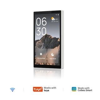 COIBEU Painel Central Inteligente WiFi e Hub Zigbee Tuya Smart Life Comando de Voz Alexa/Google em Oferta na Shopee