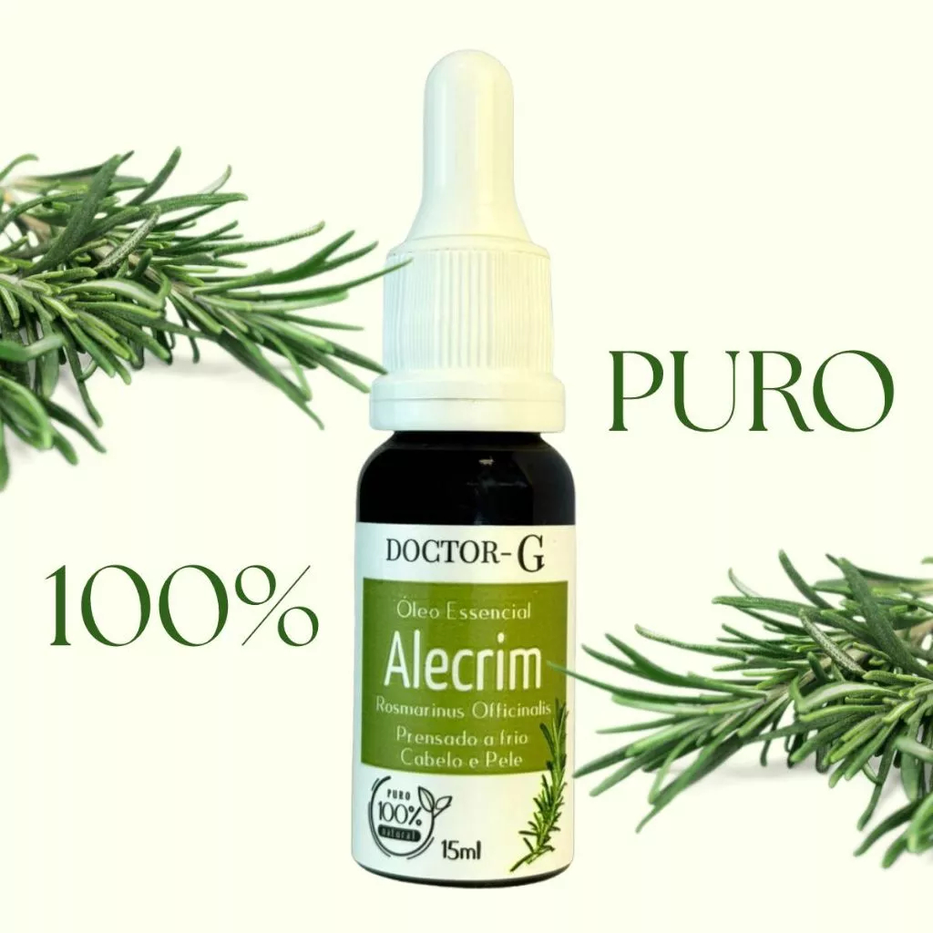 Óleo Essencial de Alecrim 100% Puro 15ml doctor-g em Oferta na Shopee