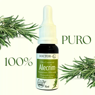 Óleo Essencial de Alecrim 100% Puro 15ml doctor-g em Oferta na Shopee