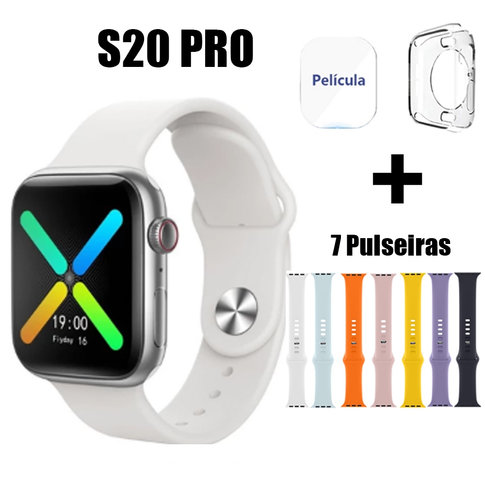 Novo Relógio Smartwatch S20 Pro Serie 10 NFC Relógio Inteligente feminino masculino 45mm HD Tela para Android iOS
