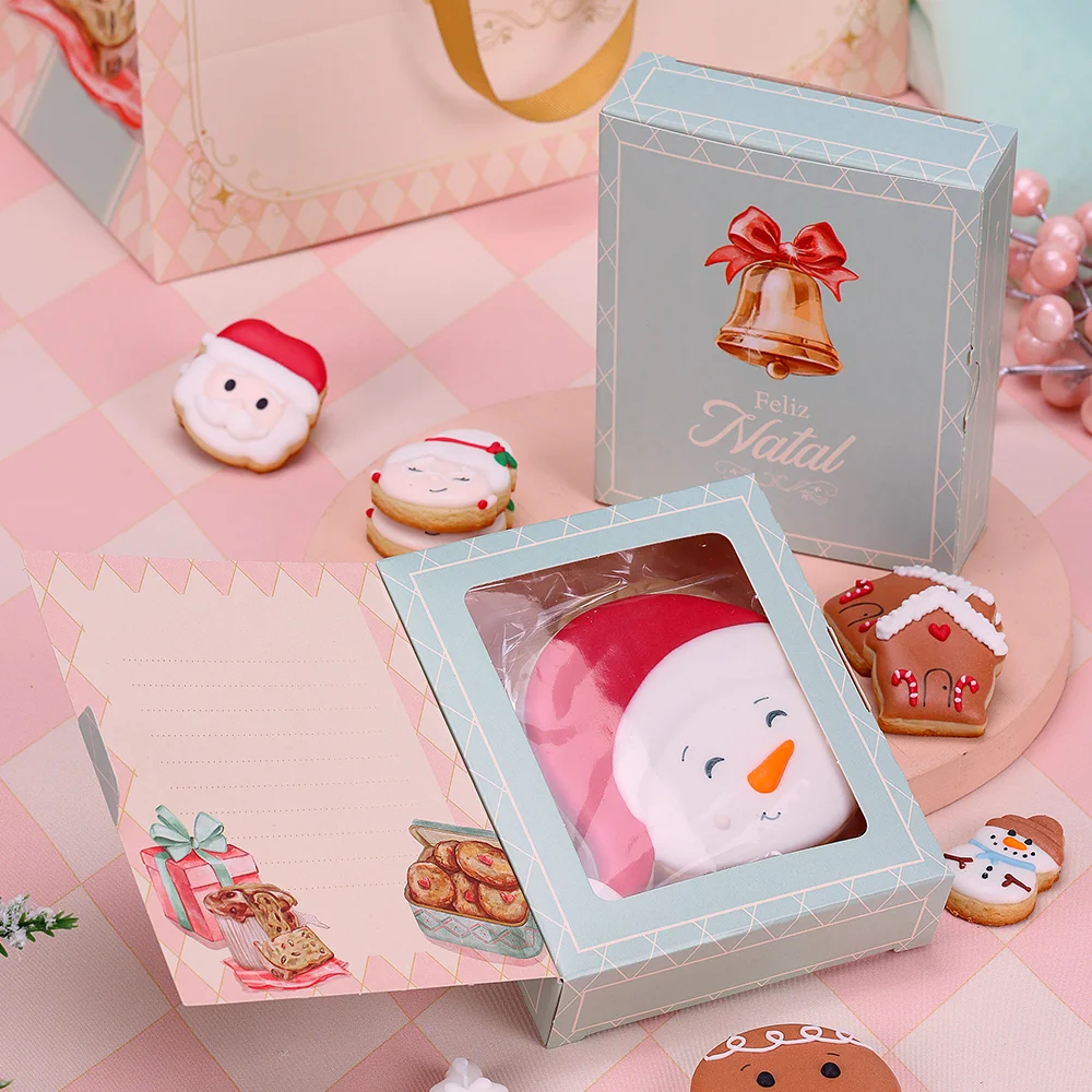 30 CARTÃO P/ BISCOITOS NATAL DOCE NATAL 5086 ( JANGO NATAL 2025 )