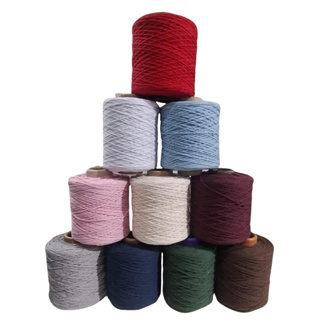 Barbante De 1200 Metros a 400 Metros Antialérgico Sem Poeira  TeTeLeo Fio N°6 / Tricô/Crochê em Oferta na Shopee