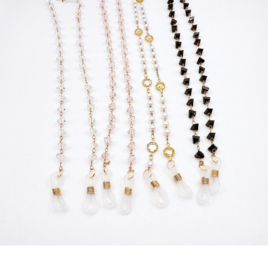 Cordão de óculos delicado Colorido corrente de segurança Moda/Novo em Oferta na Shopee