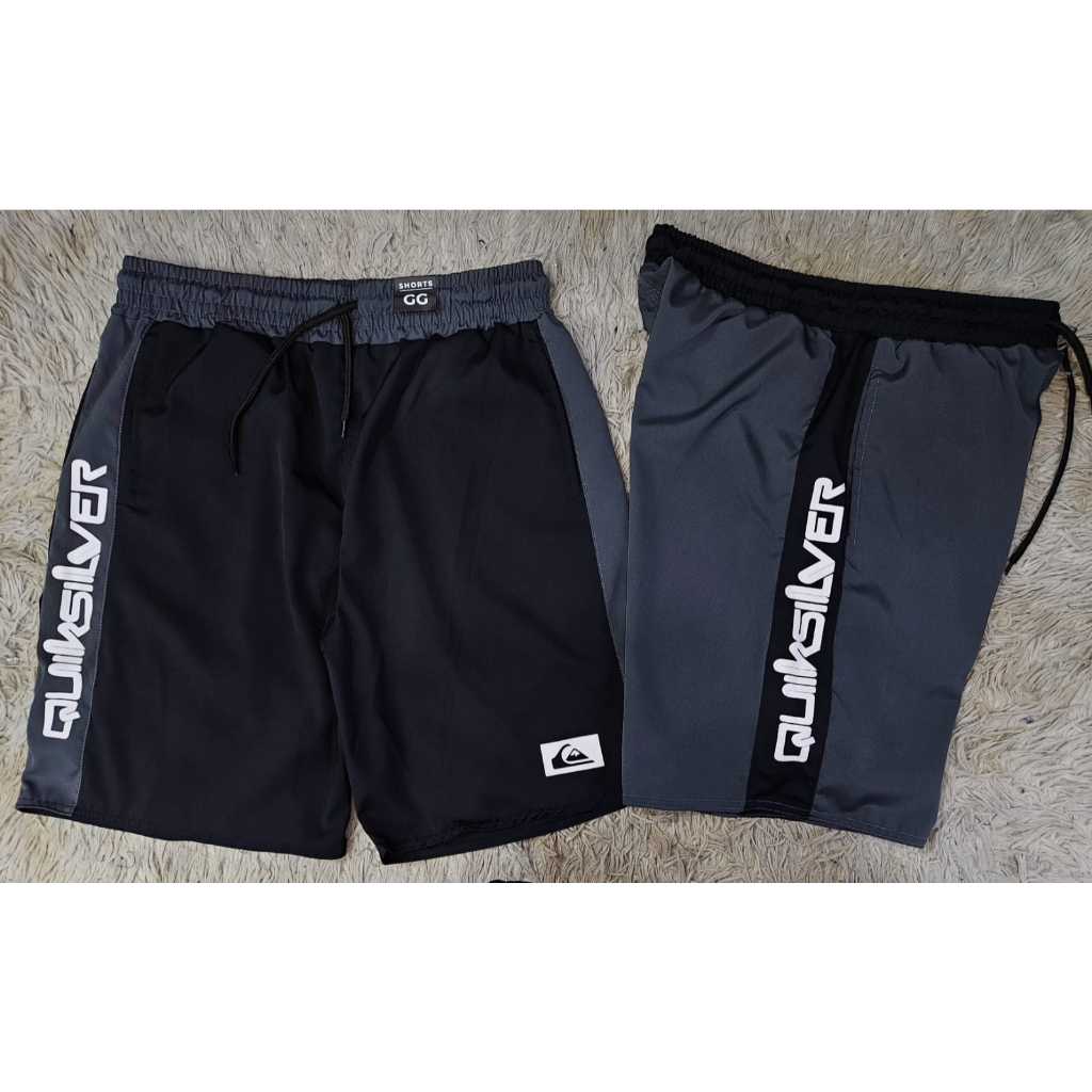 Bermuda Masculina estampada  de elastico no tecido elastano
