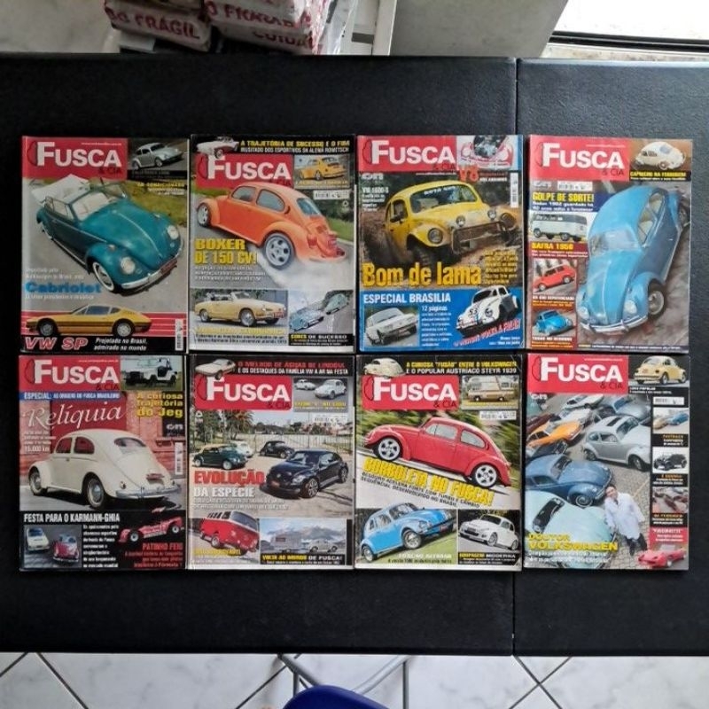 Revista Fusca E Cia Karmann Guia Brasília Kombi SP2