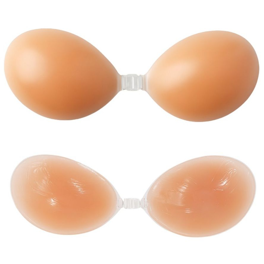 Sutiã Silicone Adesivo Invisível Aumenta e Levanta os Seios Não Marca Na Roupa em Oferta na Shopee