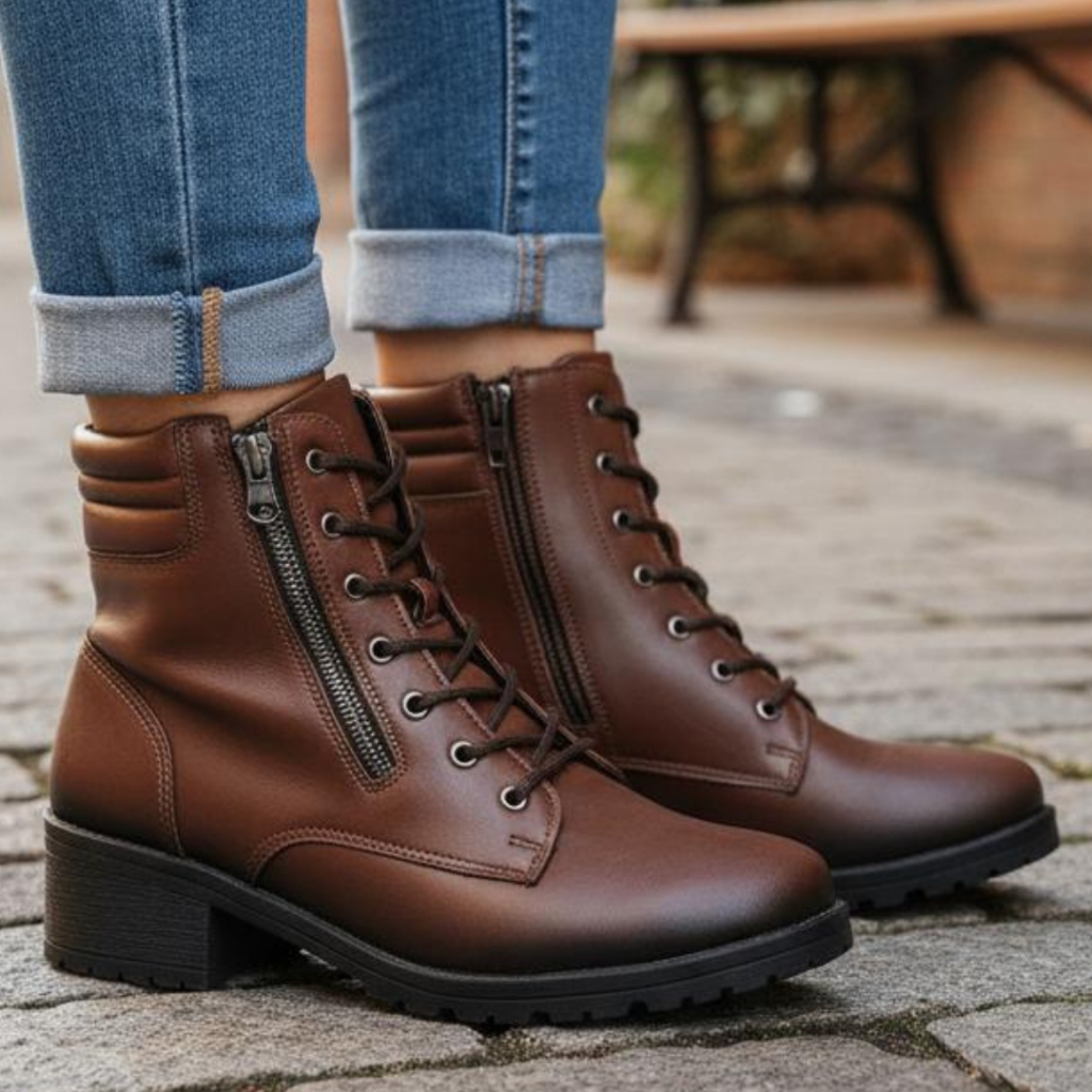 Botas Cadarço Salto Baixo: Onde Comprar | BuscaProdutos
