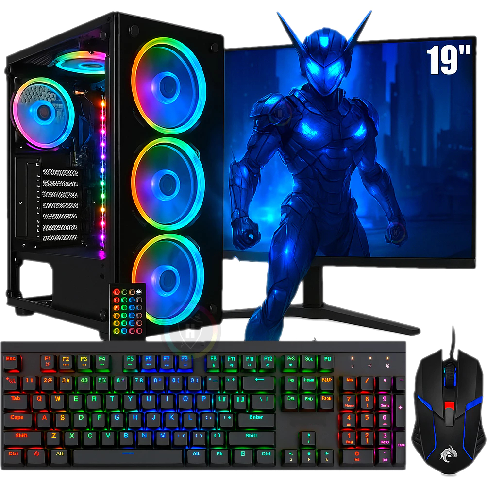 omputador PC Gamer Completo Ddr4 Amd Ryzen 7 / Placa Video GeForce 4GB / 64GB Ram / SSD 480GB