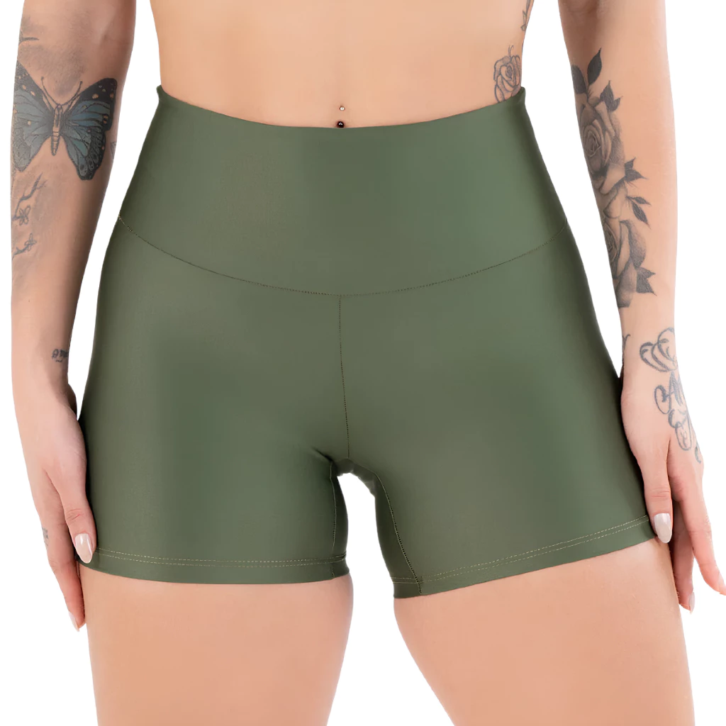 Short Fitness Poliamida Sem Transparência Academia Treino Musculação Crossfit — imagem 1