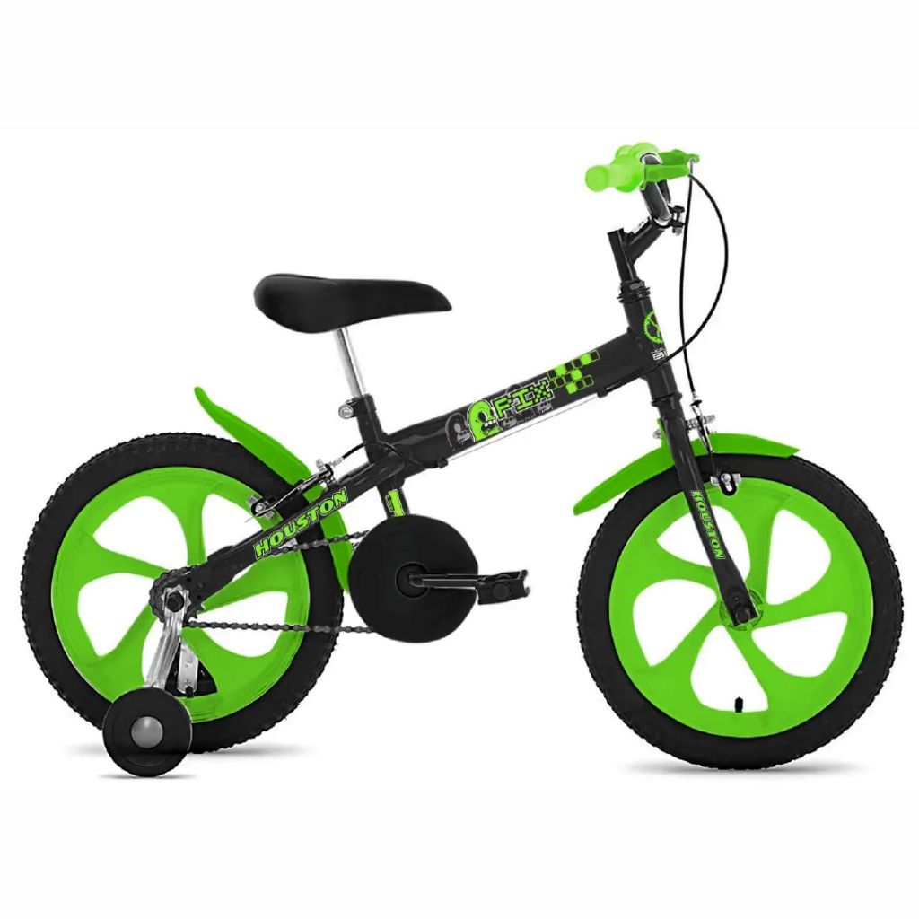 Bicicleta Infantil Aro 16 Pix - Houston em Oferta na Shopee