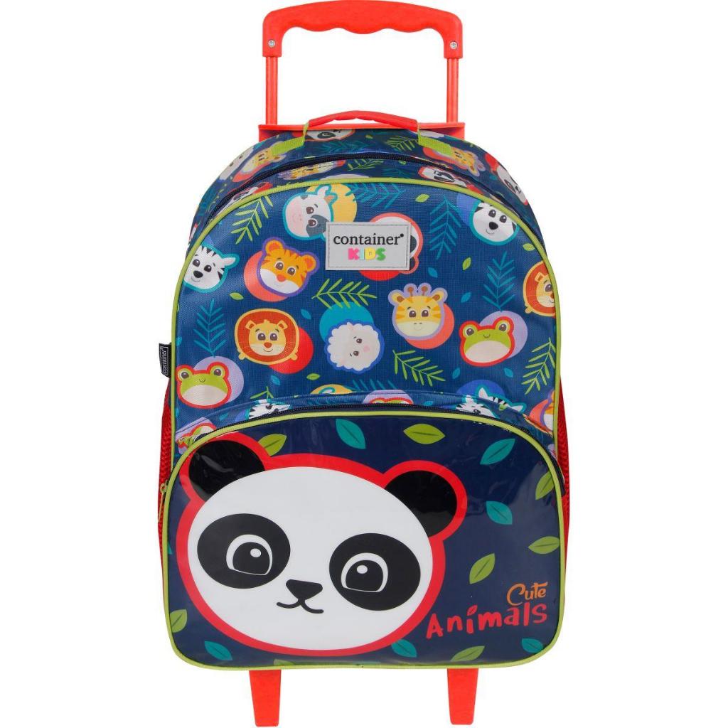 Mochila Infantil com Rodinha Container Kids Animals G - Dermiwil