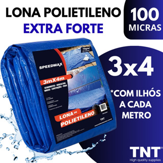 Lona Plástica 4x3/3x4 Cobertura Impermeável Polietileno em Oferta na Shopee