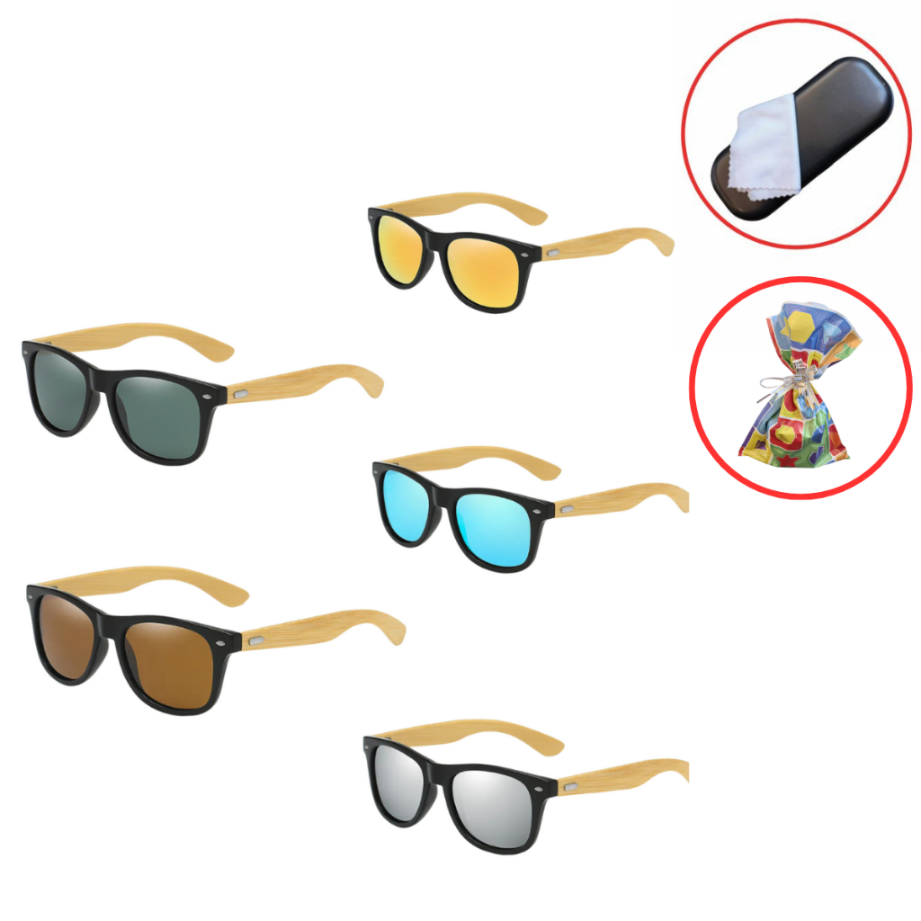 Óculos De Sol Espelhado Infantil Menino/ Menina Proteção Uv 400 Várias cores - Presente crianças, presente de natal