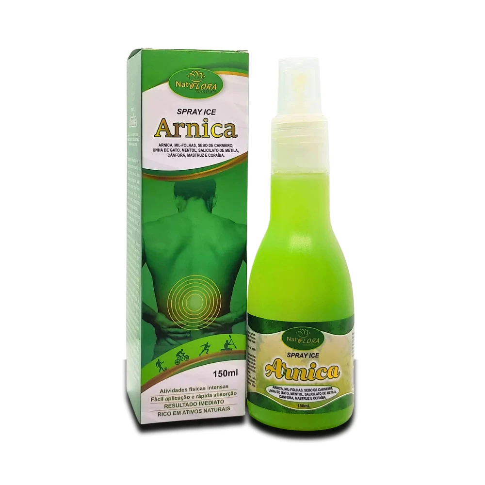 Spray Massageador de Arnica 150 ml em Oferta na Shopee
