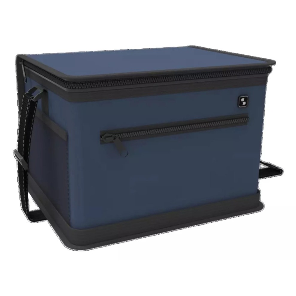 Bolsa Térmica Para 22 Latas Com Alça Reforçada 20 Litros Azul Soprano