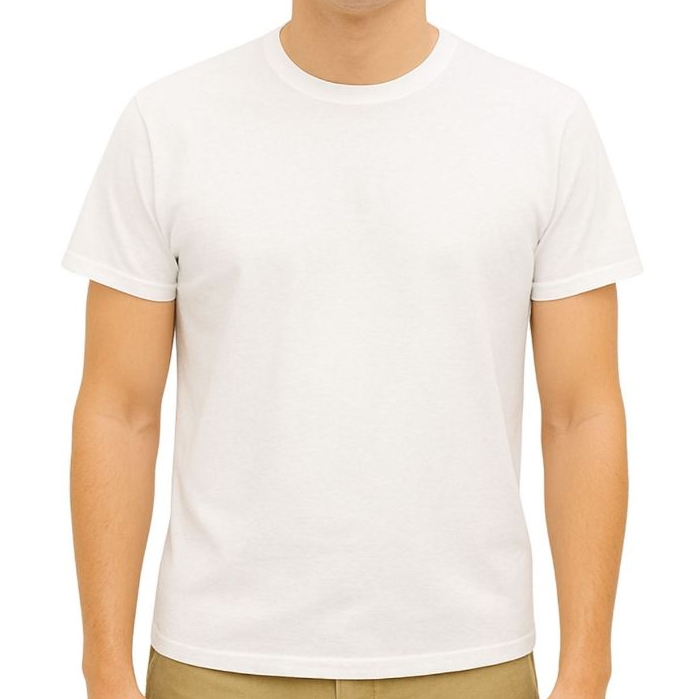 Kit 5 Camisetas Brancas CDP – Costura Reforçada, Antialérgica e Super Confortável