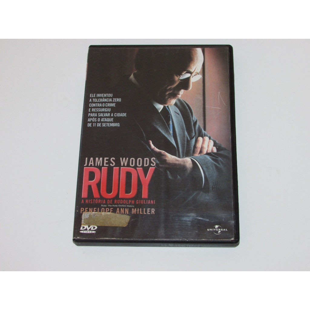 DVD Rudy - A História De Rudolph Giuliani - James Woods