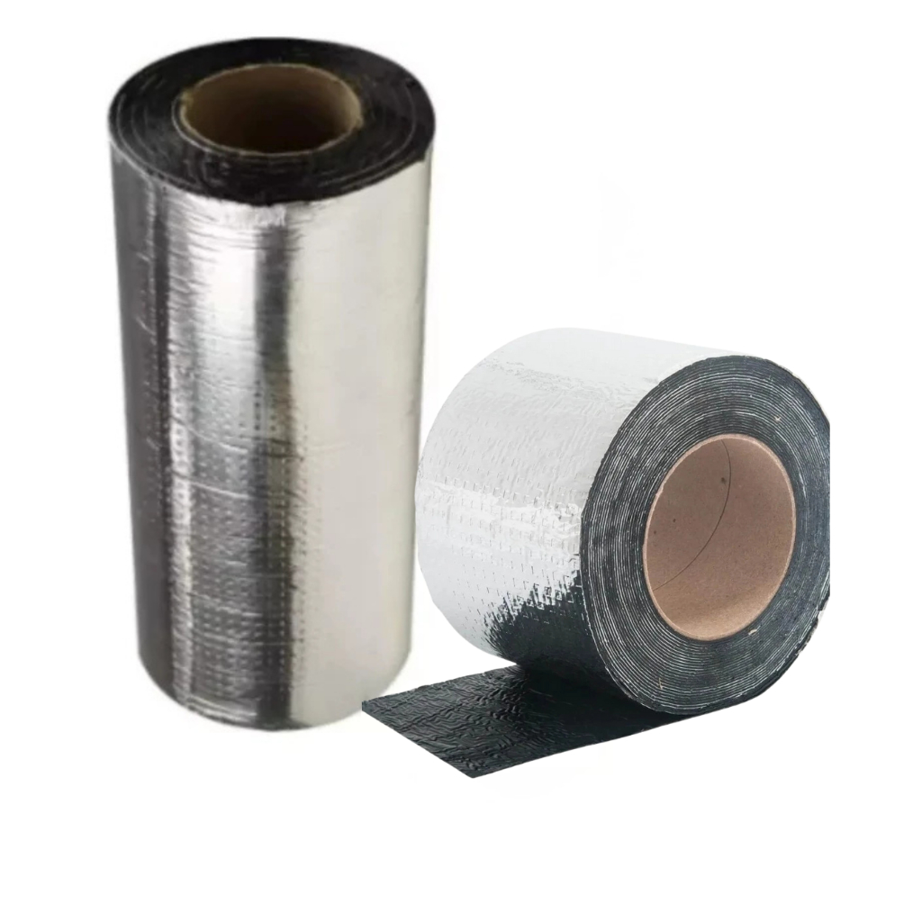 Manta Asfáltica Impermeabilizante Autoadesiva Alumínio Multiuso Super Reforçada Telhado Calha Laje