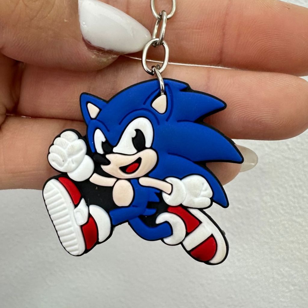 Chaveiro SONIC Festa Tema Lembrancinha  Aniversário kit10/50