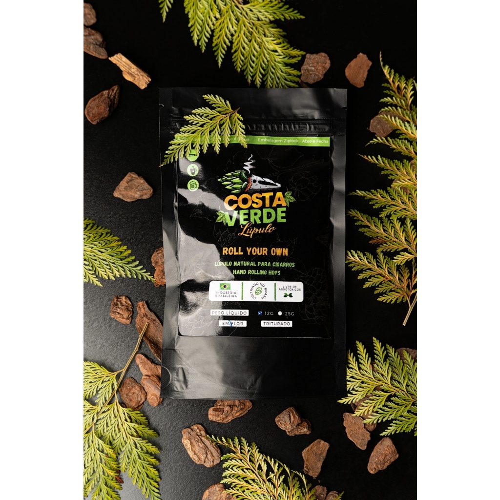 Flor de Lúpulo triturada Costa Verde Lúpulo em Oferta na Shopee