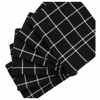 Conjunto com 3 Panos de Prato Preto 45x65cm – Grosso e Felpudo e Macio - 100% Algodão em Oferta na Shopee