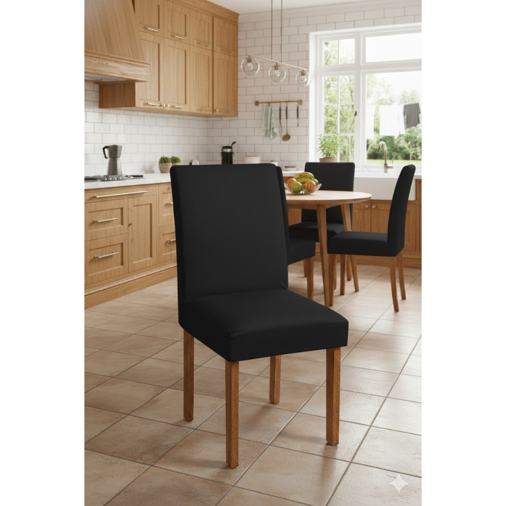 Capa Para Cadeira De Malha gel- Jantar Com Elástico