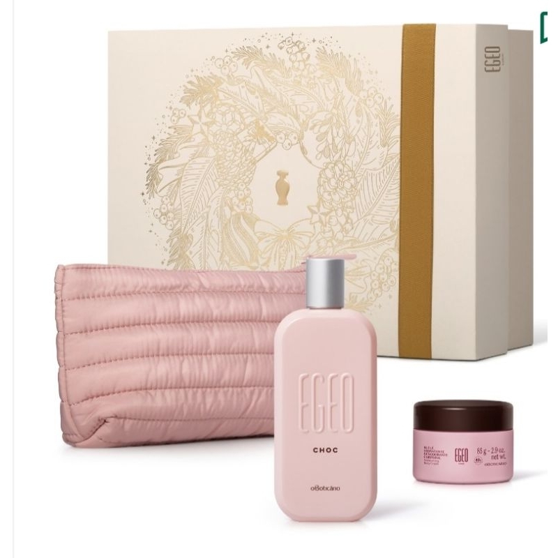 Kit Presente  Egeo Choc feminino ( 3 itens) Oboticário