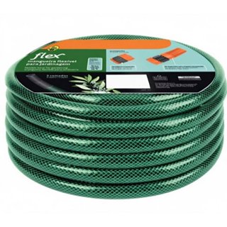 Mangueira Trançada Resistente e Flexível para Jardim - Verde 10m/15m/20m/30m/50 Metros em Oferta na Shopee