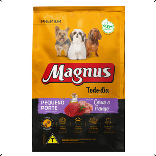 RAÇÃO MAGNUS TODO DIA ADULTO RAÇA PEQUENA 15KG