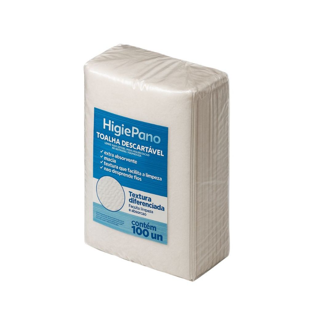 100Un Lenço Corporal para Banho de Leito Idoso Higiepano Toalha em Oferta na Shopee
