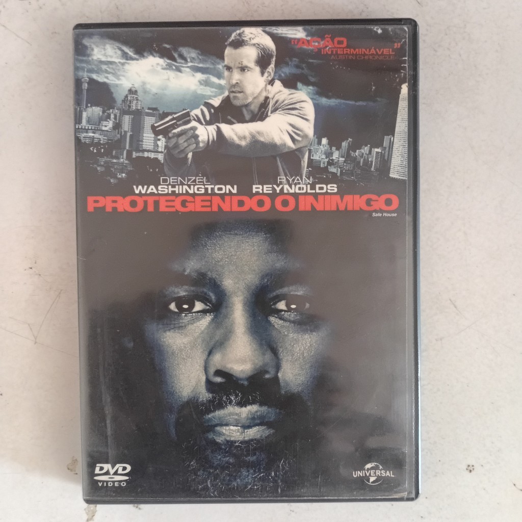 DVD Protegendo O Inimigo - Denzel Washington