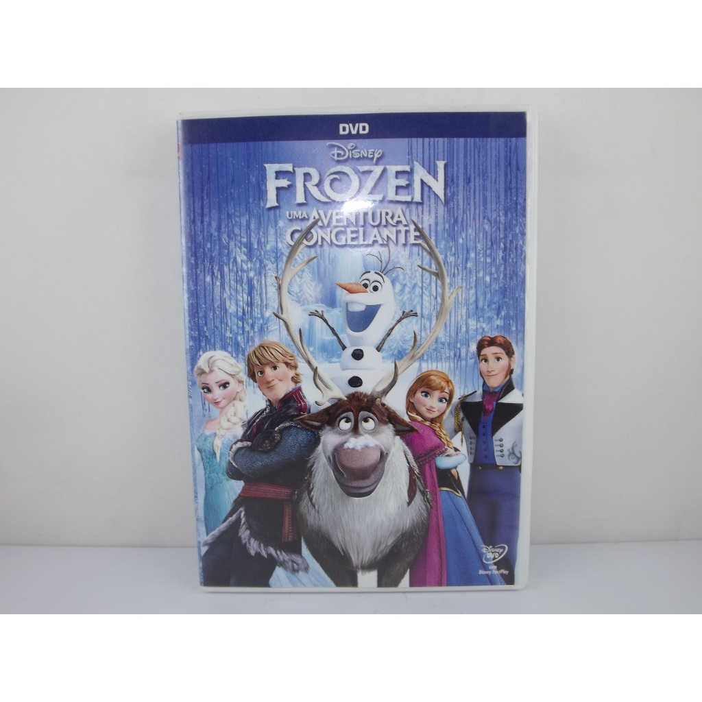 DVD Original Frozen Uma Aventura Congelante Disney Semi Novo